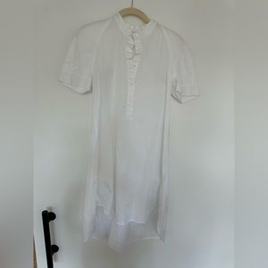 Rebello tshirt dress with shoulder vents